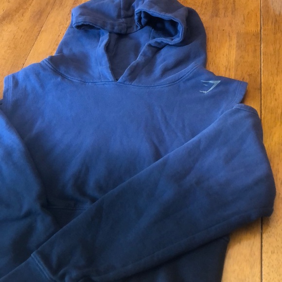 Gymshark Women’s Ombré Cirrus Cropped Hoodie! XS! - Picture 3 of 8